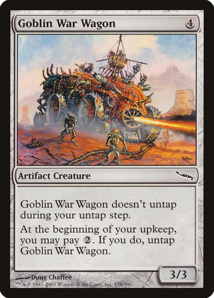 Goblin War Wagon [Mirrodin] - MTG Single