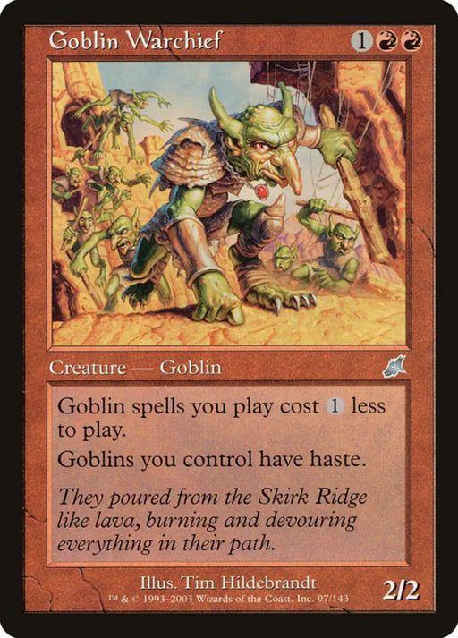 Goblin Warchief [Scourge] - MTG Single