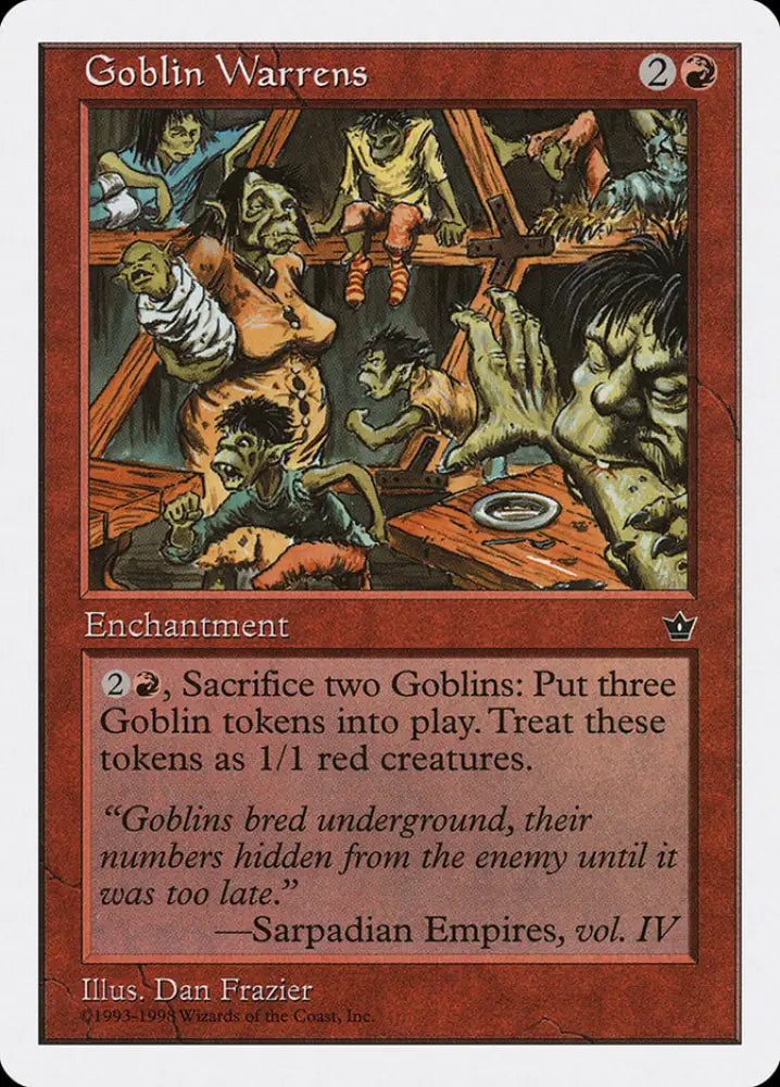 Goblin Warrens [Anthologies] - MTG Single