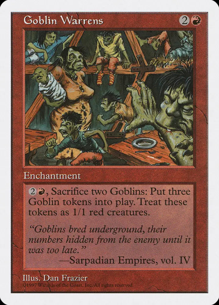 Goblin Warrens [Fifth Edition] - MTG Single