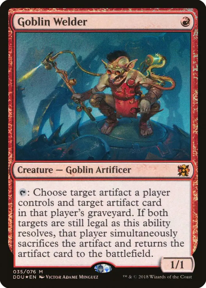 Goblin Welder [Duel Decks: Elves vs. Inventors] - MTG Single