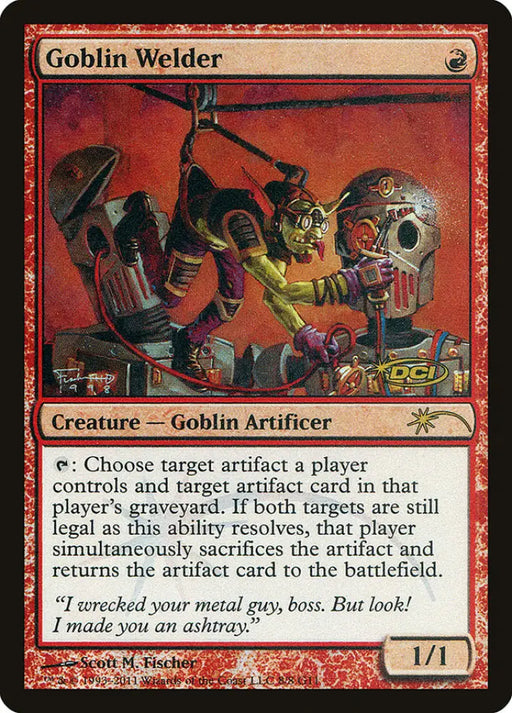 Goblin Welder [Judge Gift Cards 2011] - MTG Single