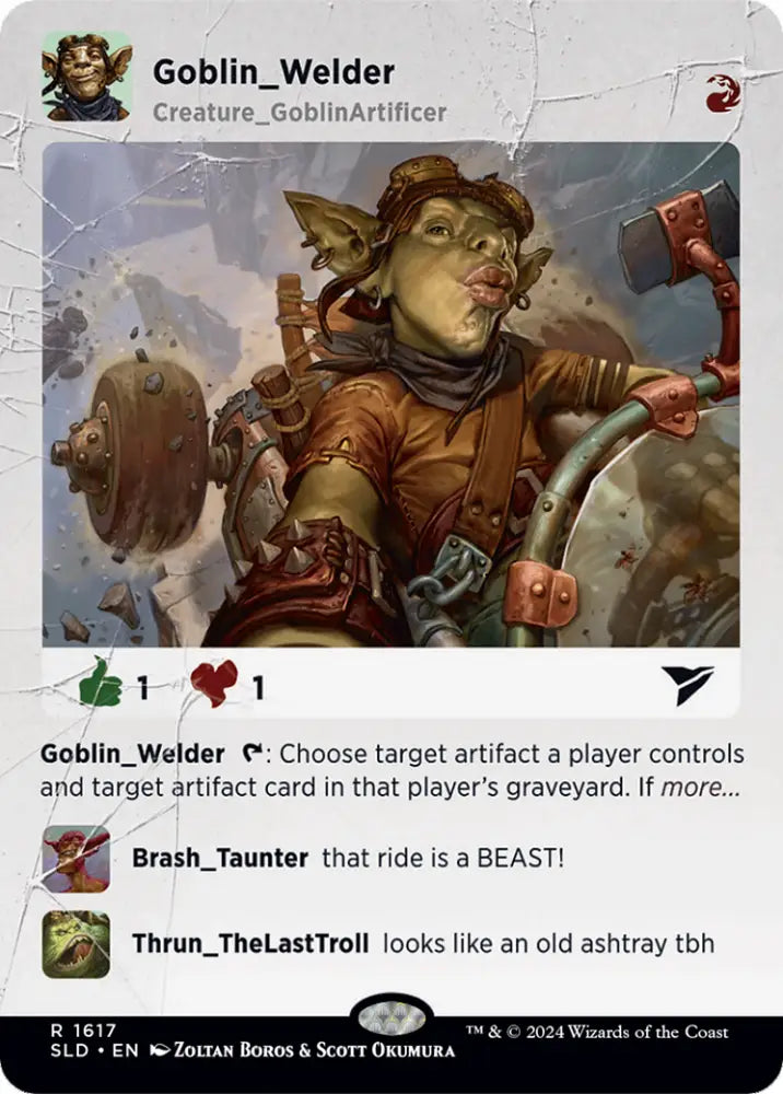 Goblin Welder [Secret Lair Drop Series] - MTG Single