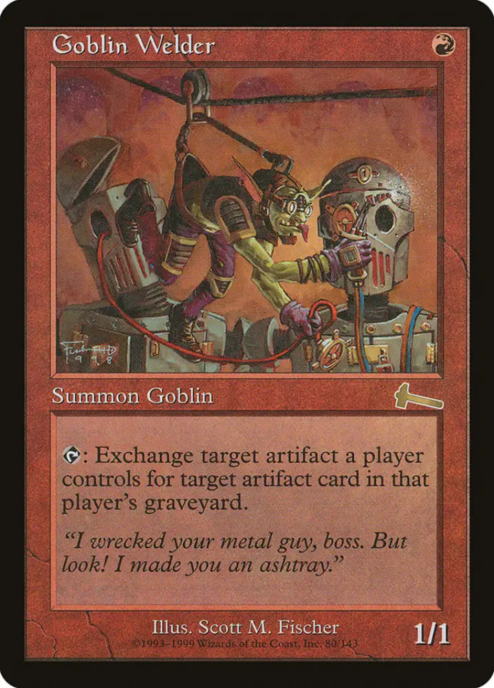 Goblin Welder [Urza’s Legacy] - MTG Single