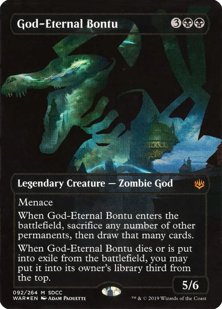God-Eternal Bontu [San Diego Comic-Con 2019] - MTG Single