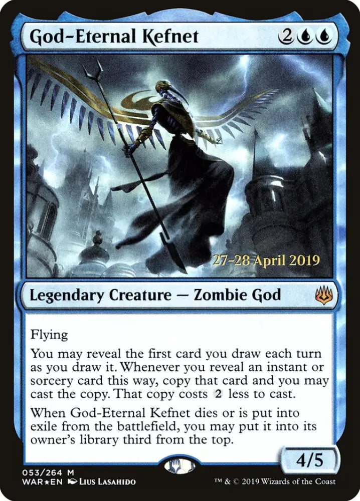 God-Eternal Kefnet [War of the Spark Prerelease Promos] - MTG Single