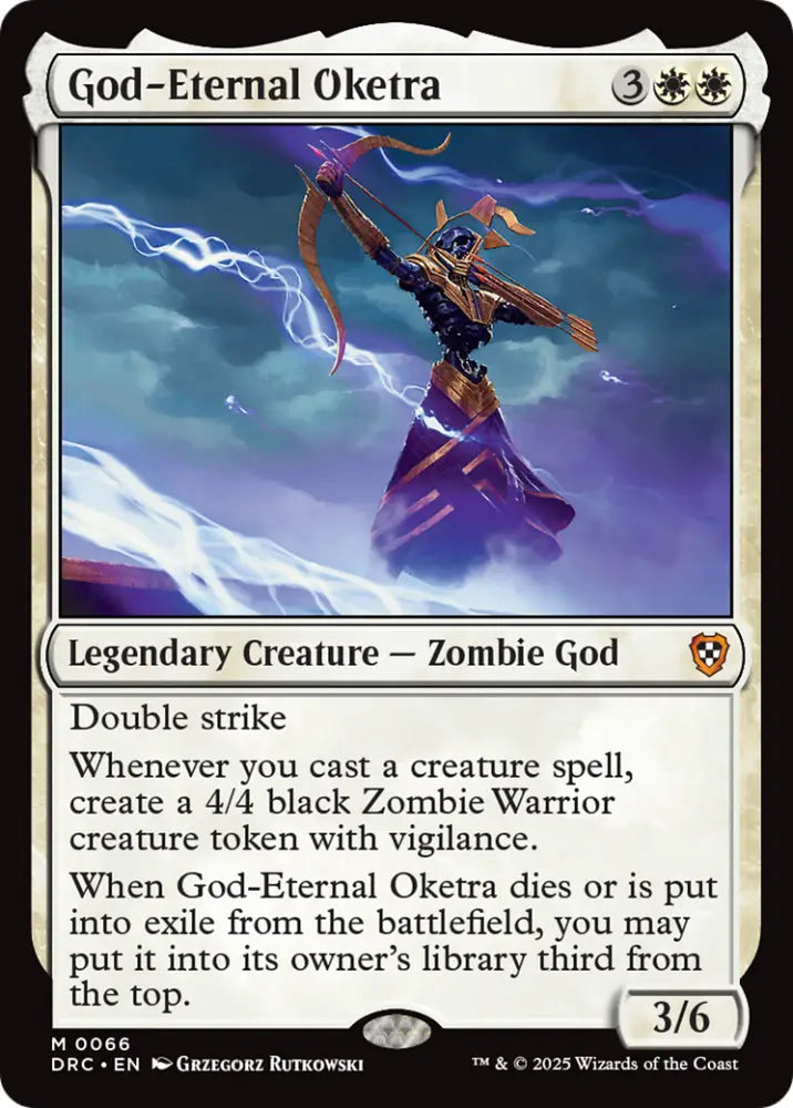 God-Eternal Oketra [Aetherdrift Commander] - MTG Single