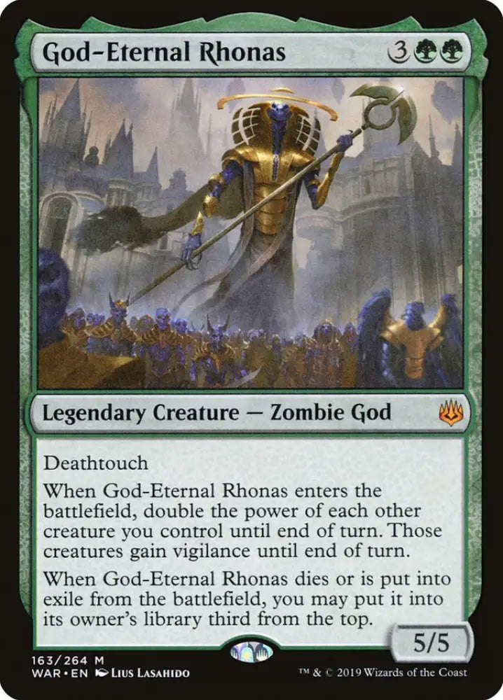 God-Eternal Rhonas [War of the Spark] - MTG Single