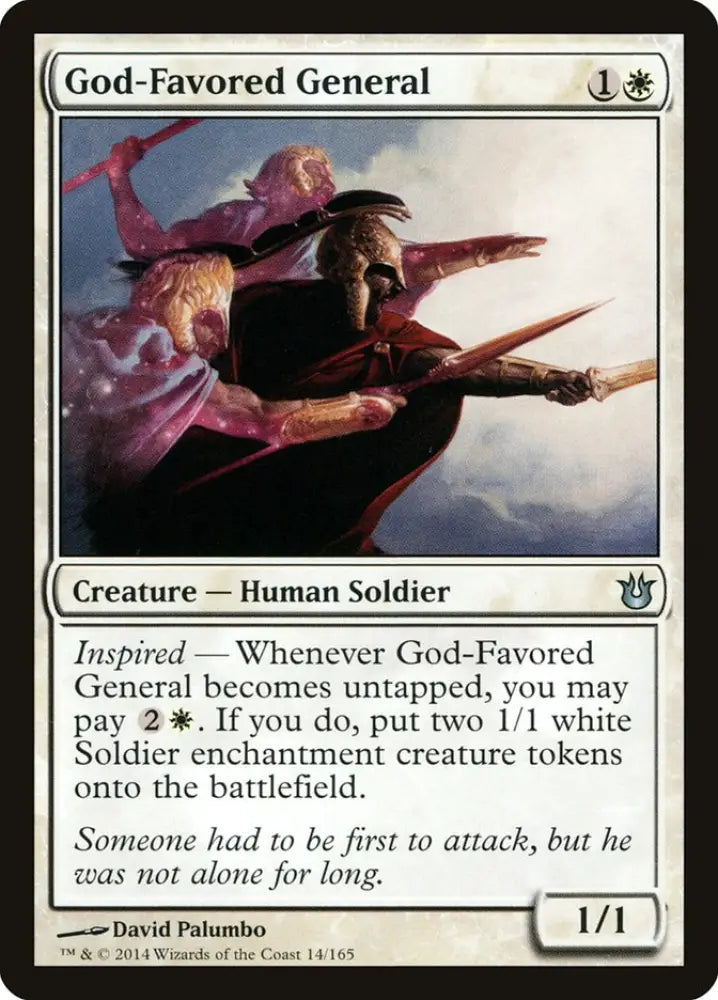 God-Favored General [Born of the Gods] - MTG Single
