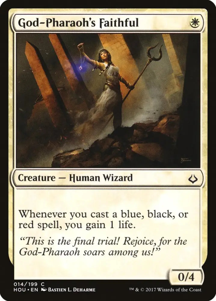 God-Pharaoh’s Faithful [Hour of Devastation] - MTG Single