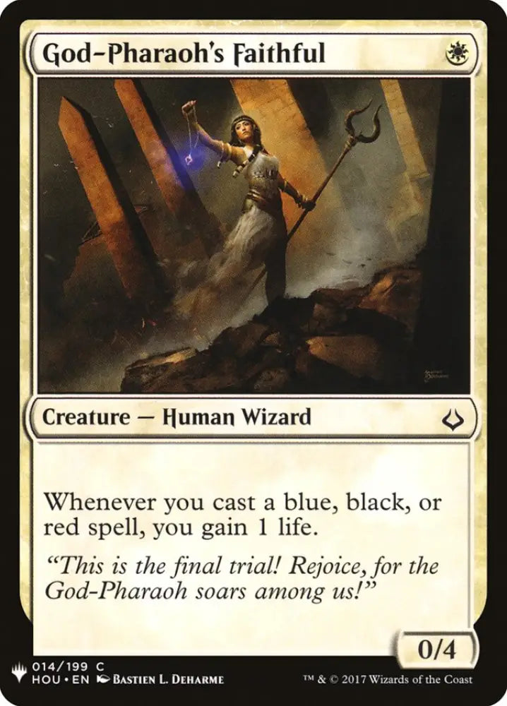 God-Pharaoh’s Faithful [Mystery Booster] - MTG Single
