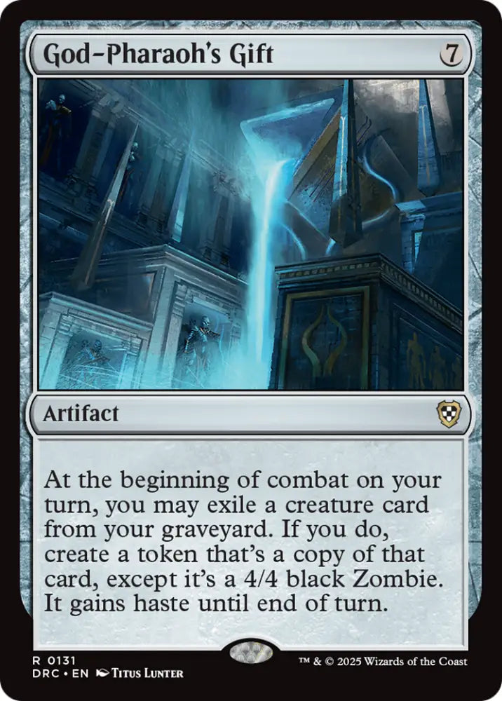 God-Pharaoh’s Gift [Aetherdrift Commander] - MTG Single