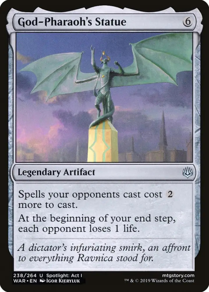 God-Pharaoh’s Statue [War of the Spark] - MTG Single