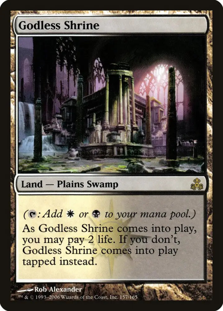 Godless Shrine [Guildpact] - MTG Single
