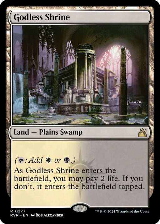 Godless Shrine [Ravnica Remastered] - MTG Single