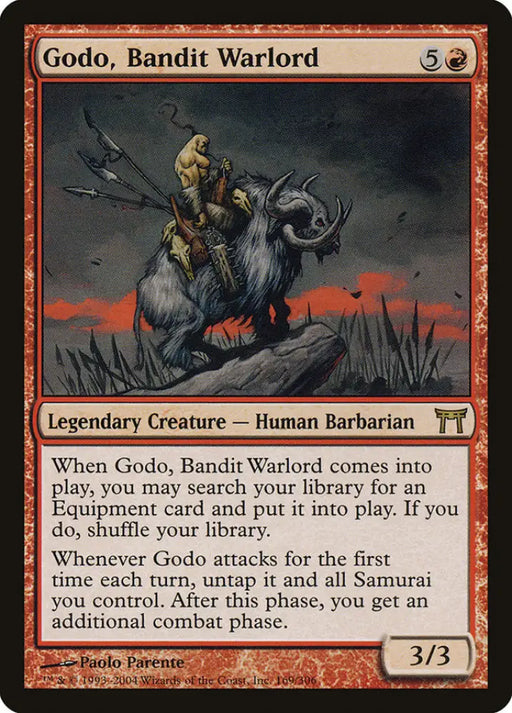 Godo Bandit Warlord [Champions of Kamigawa] - MTG Single
