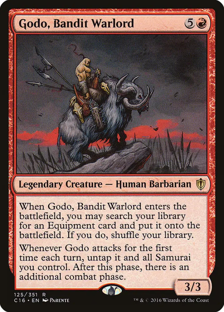 Godo Bandit Warlord [Commander 2016] - MTG Single