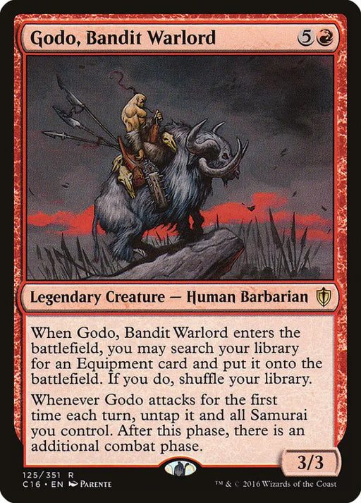 Godo Bandit Warlord [Commander 2016] - MTG Single