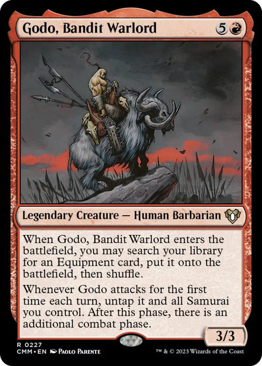 Godo Bandit Warlord [Commander Masters] - MTG Single