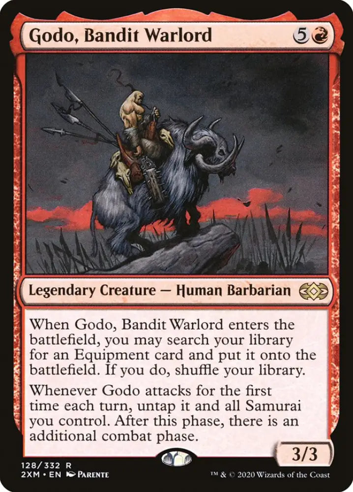 Godo Bandit Warlord [Double Masters] - MTG Single