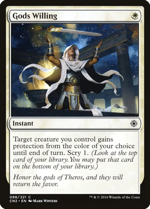 Gods Willing [Conspiracy: Take the Crown] - MTG Single