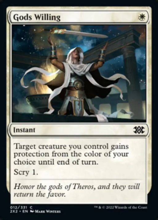 Gods Willing [Double Masters 2022] - MTG Single