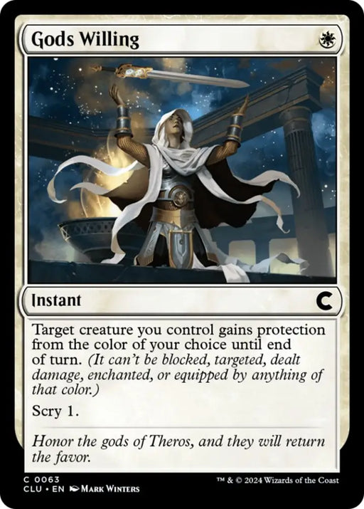 Gods Willing [Ravnica: Clue Edition] - MTG Single