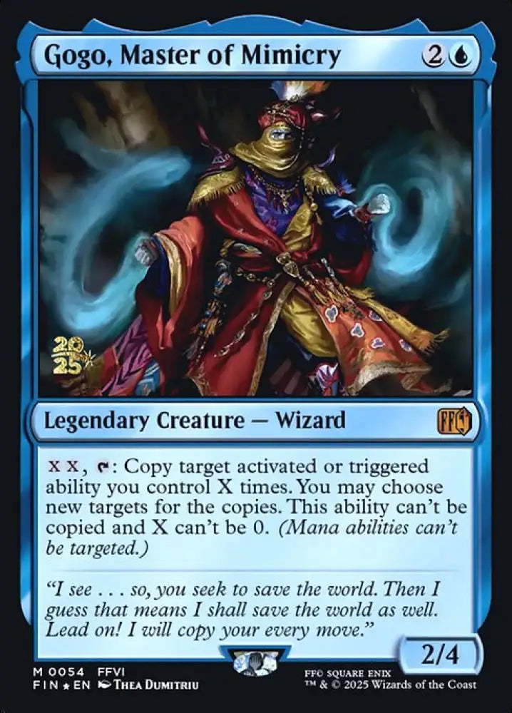 Gogo, Master of Mimicry (54s) [Final Fantasy Promos]
