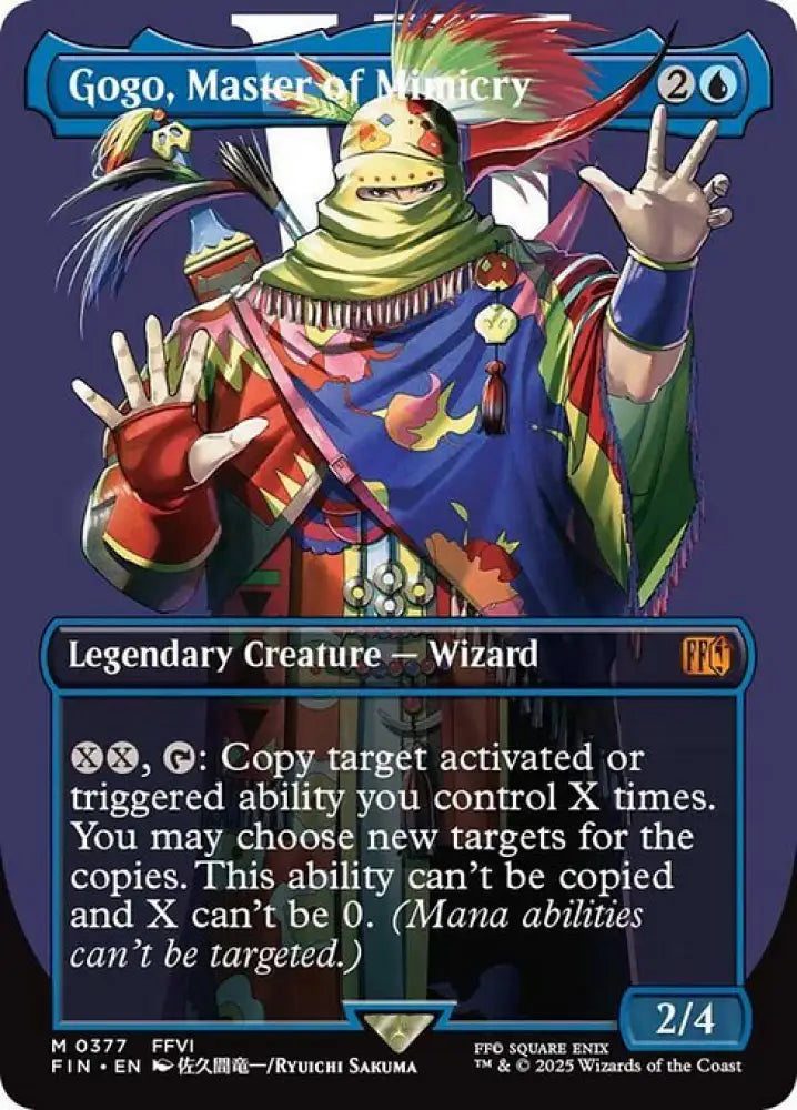 Gogo, Master of Mimicry (377) [Final Fantasy]