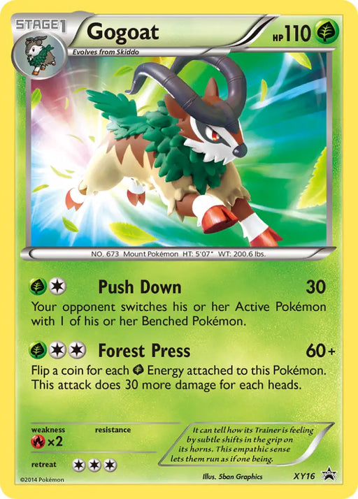 Gogoat (XY16) [XY: Black Star Promos] - Pokemon Single