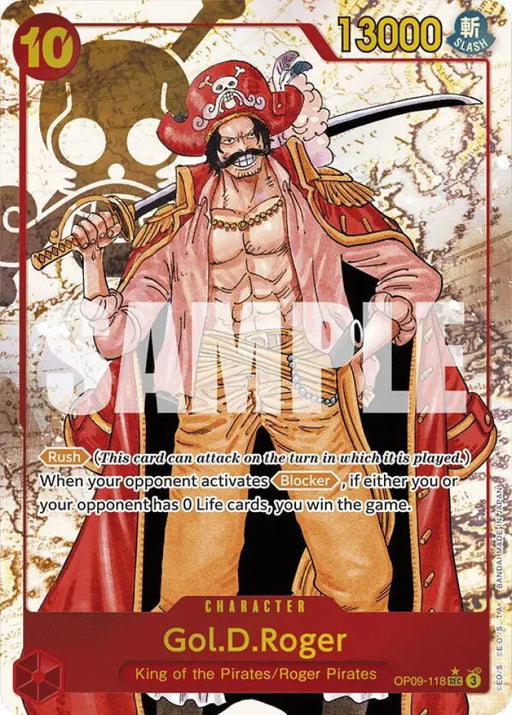 Gol.D.Roger (Alternate Art) (OP09-118) [Emperors in the New World]