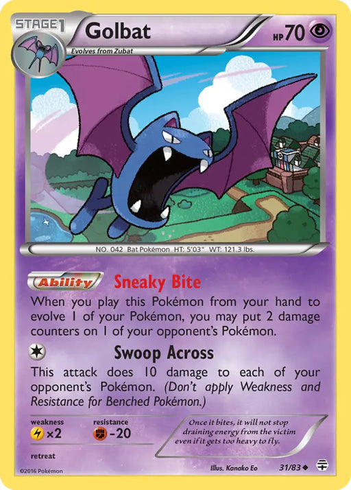 Golbat (31/83) [XY: Generations] - Pokemon Single