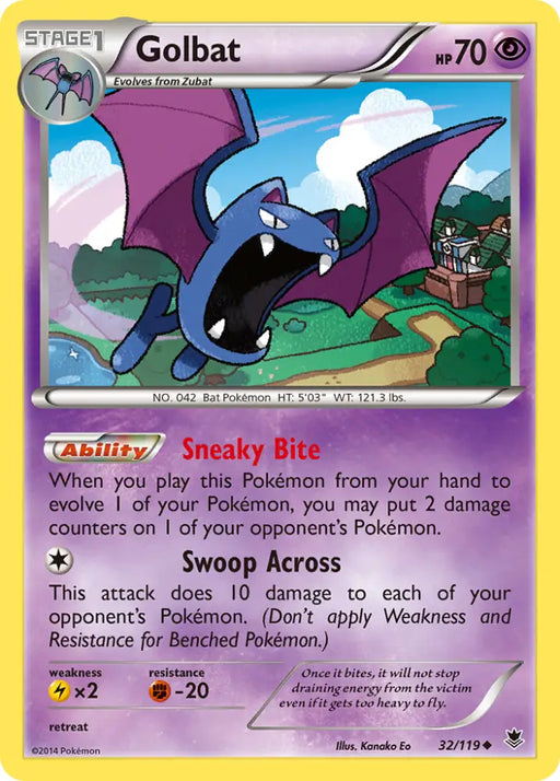 Golbat (32/119) [XY: Phantom Forces] - Pokemon Single