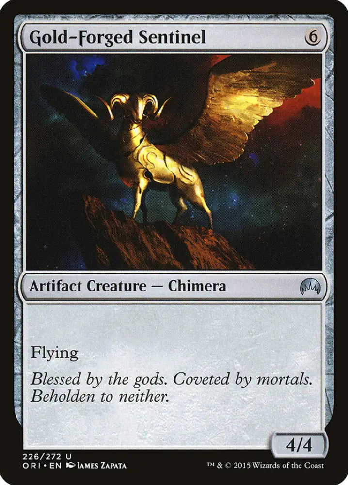 Gold-Forged Sentinel [Magic Origins] - MTG Single