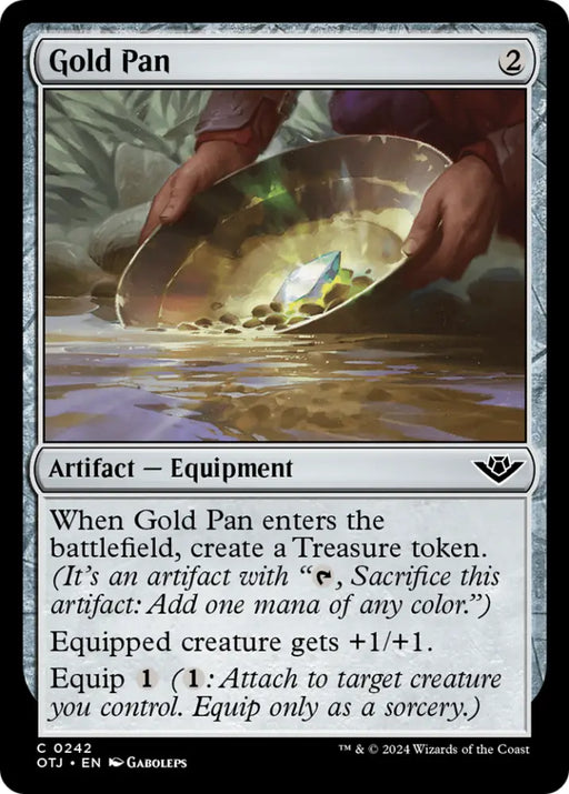 Gold Pan [Outlaws of Thunder Junction] - MTG Single