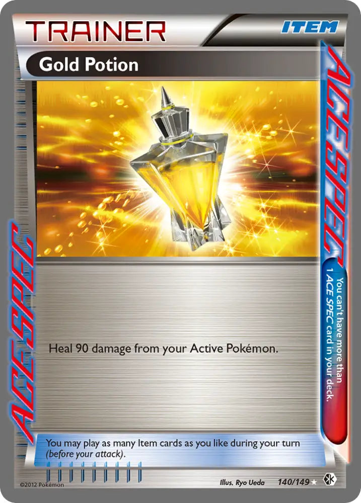 Gold Potion (140/149) [Black & White: Boundaries Crossed] - Pokemon Single
