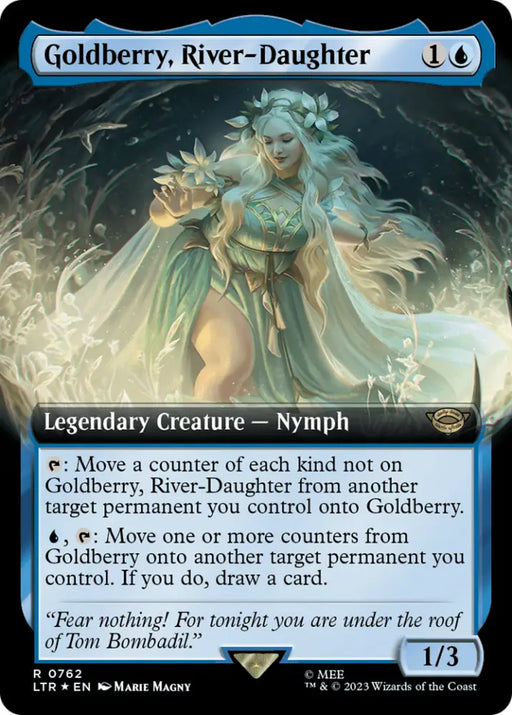 Goldberry River-Daughter (Extended Art) (Surge Foil) [The Lord of the Rings: Tales of Middle-Earth] - MTG Single