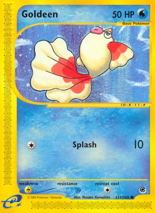 Goldeen (111/165) [Expedition: Base Set] - Pokemon Single
