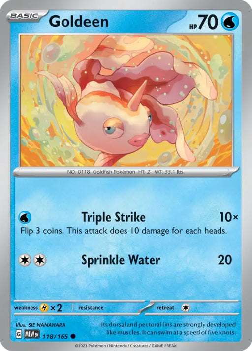 Goldeen (118/165) [Scarlet & Violet 151] - Pokemon Single