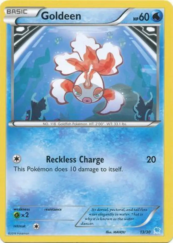 Goldeen (13/30) [XY: Trainer Kit 3 - Suicune] - Pokemon Single