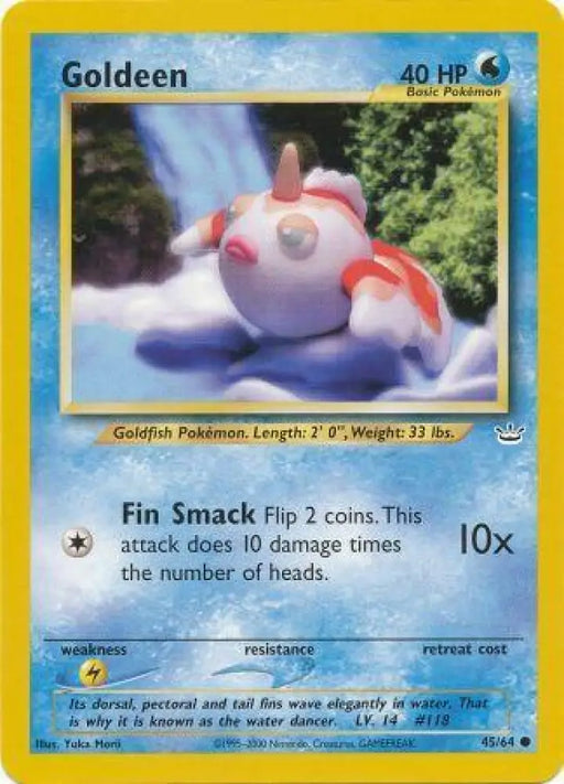 Goldeen (45/64) [Neo Revelation Unlimited] - Pokemon Single