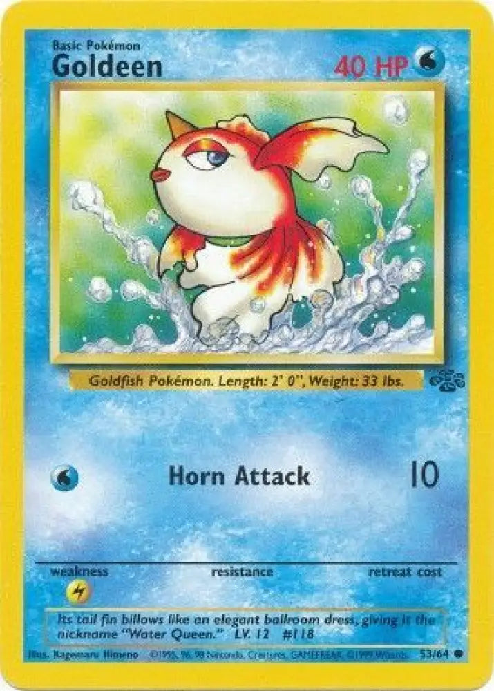 Goldeen (53/64) [Jungle Unlimited] - Pokemon Single