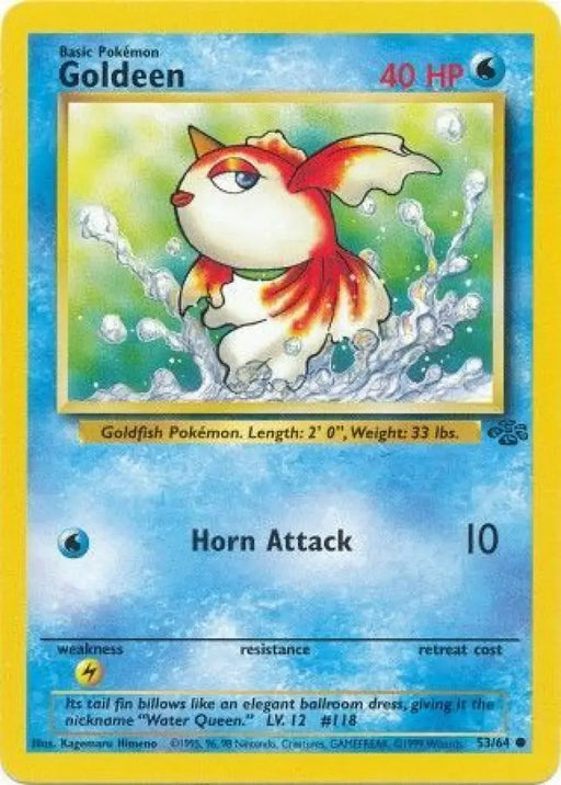 Goldeen (53/64) [Jungle Unlimited] - Pokemon Single