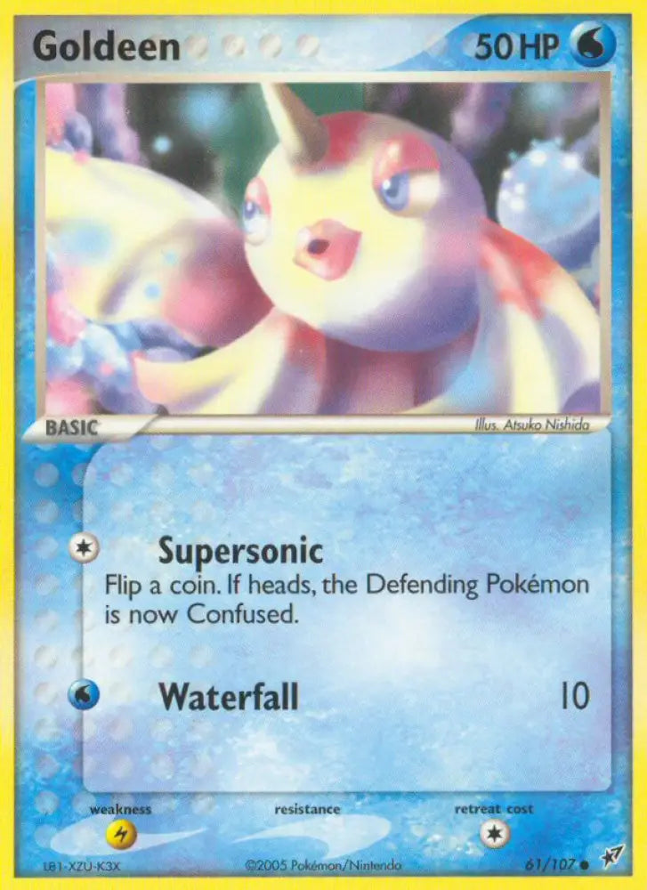 Goldeen (61/107) [EX: Deoxys] - Pokemon Single