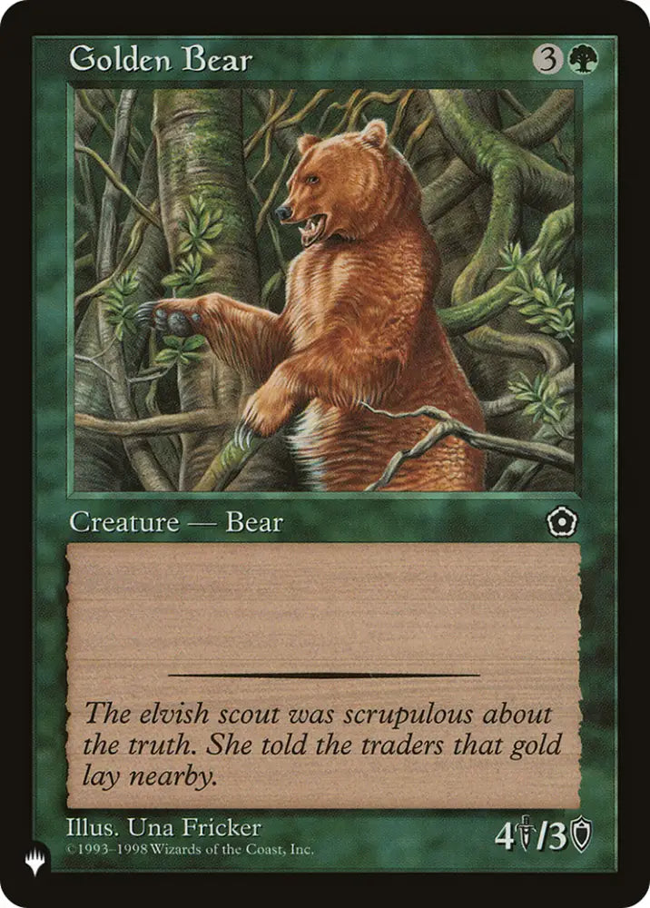 Golden Bear [The List] - MTG Single