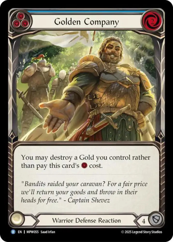Golden Company (Blue) (MPW055) [Mastery Pack Warrior]
