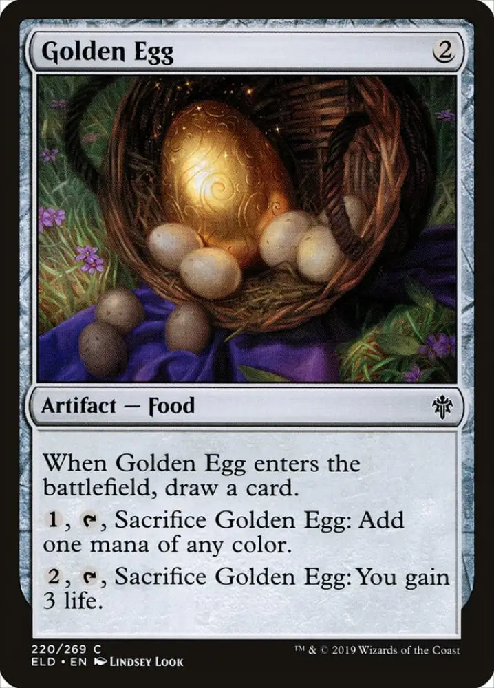 Golden Egg [Throne of Eldraine] - MTG Single