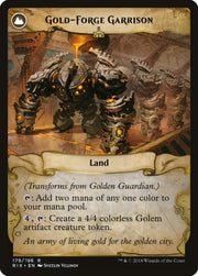 Golden Guardian // Gold-Forge Garrison [Rivals of Ixalan] - MTG Single