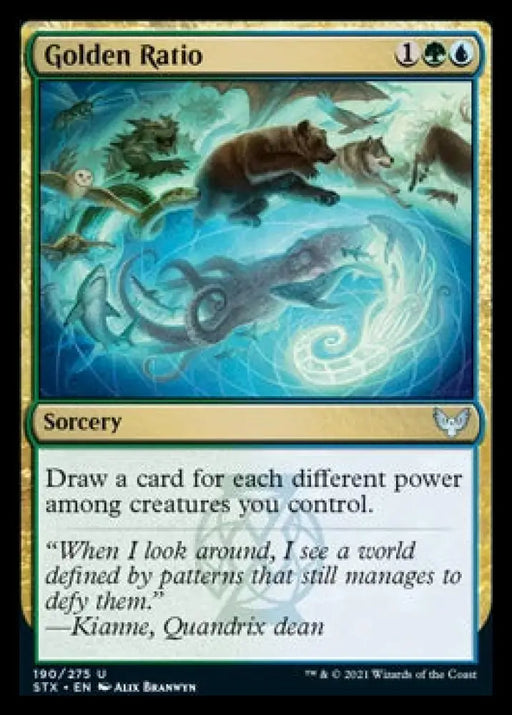 Golden Ratio [Strixhaven: School of Mages] - MTG Single