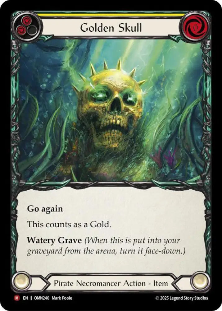 Golden Skull (Yellow) (OMN240) [Omens of the Third Age]